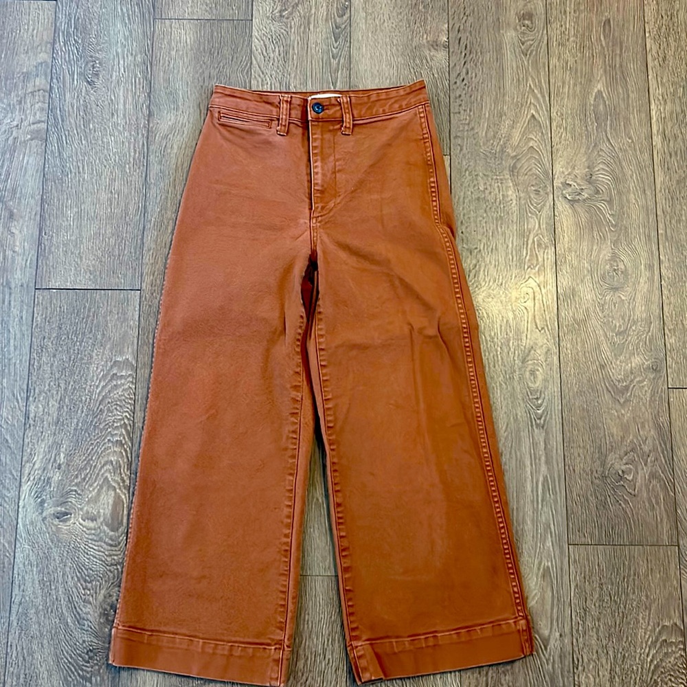 Madewell Wide Leg Crops